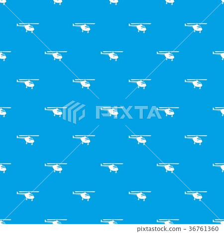 Helicopter pattern seamless blue Helicopter pattern seamless blue 36761360