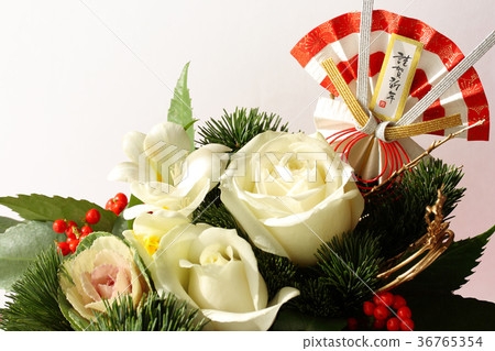 New Year's Flower Arrangement 36765354