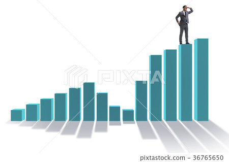 Businessman looking far in economic forecasting Businessman looking far in economic forecasting 36765650