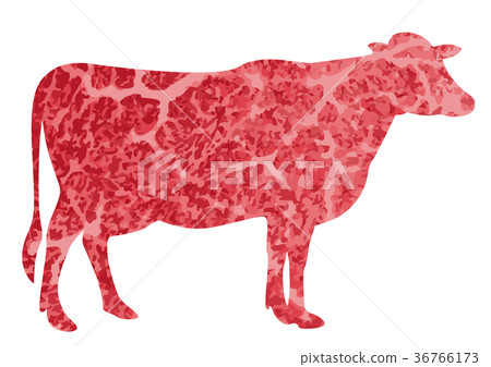 牛剪影 牛剪影 36766173