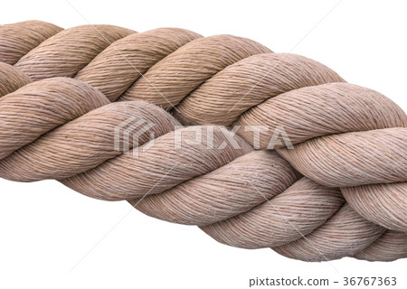 brown of rope isolated on white Background brown of rope isolated on white Background 36767363