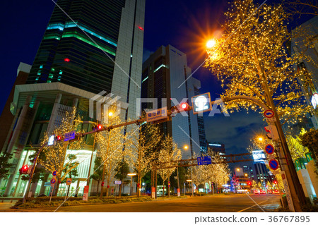 Midosuji illumination OSAKA light's renaissance 36767895