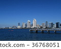 San diego distant view cornado island california 36768051