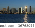 San diego distant view cornado island california 36768055