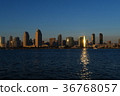 San diego distant view cornado island california 36768057