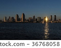 San diego distant view cornado island california 36768058