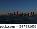 San diego distant view cornado island california 36768059