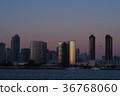 San diego distant view cornado island california 36768060