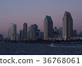 San diego distant view cornado island california 36768061