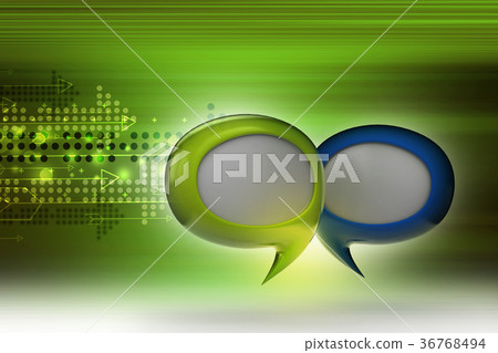 Speech bubbles Speech bubbles 36768494