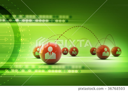 Social network concept Social network concept 36768503