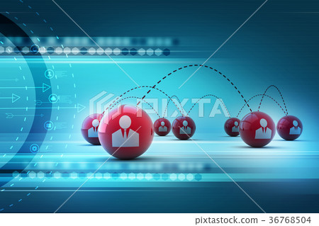 Social network concept Social network concept 36768504