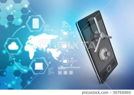 Data security concept Data security concept 36768860