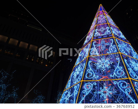 Sapporo Station illuminations 36768952