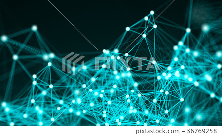 Abstract connection dots. Technology background Abstract connection dots. Technology background 36769258