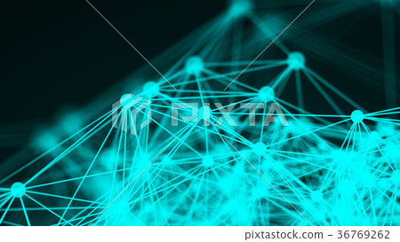 Abstract connection dots. Technology background Abstract connection dots. Technology background 36769262
