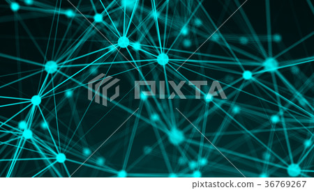 Abstract connection dots. Technology background Abstract connection dots. Technology background 36769267