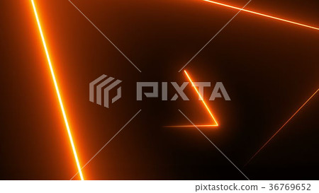 Abstract background with neon triangles Abstract background with neon triangles 36769652