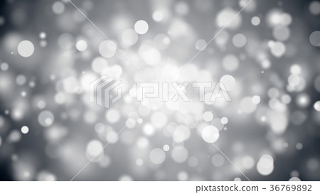 Silver background with sparkles. Digital 36769892