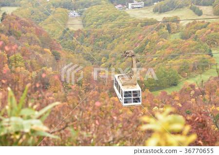 Zao Central Ropeway View from the top of Chika helmet 2017 36770655