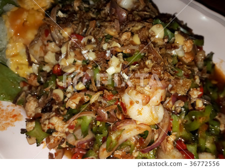 Thailand healthy food on a plate 36772556