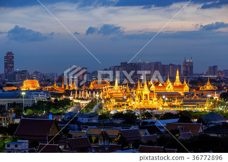 The royal funeral pyre of King Bhumibol Adulyadej 36772896