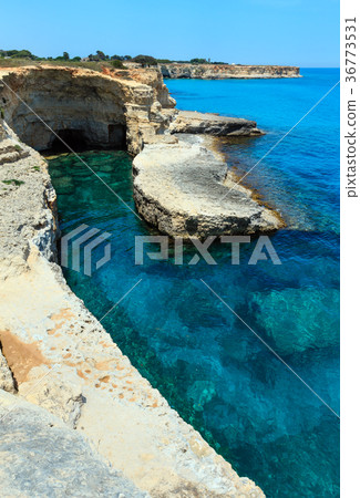 Grotta del Canale, Sant'Andrea, Salento sea coast 36773531