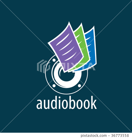 Audiobook. Vector logo template 36773558