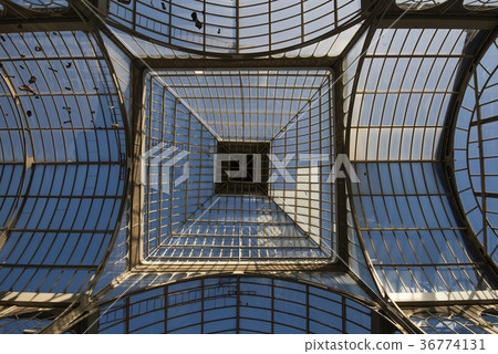 Crystal Palace in Retiro Park,Madrid, Spain. 36774131