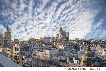 Madrid skyline Madrid skyline 36774319