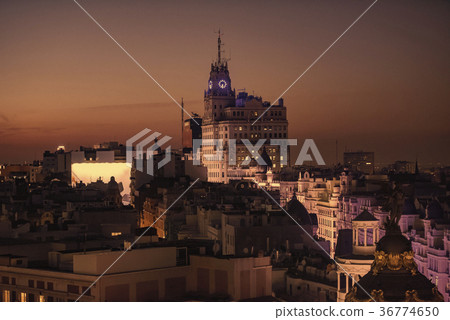 Madrid skyline Madrid skyline 36774650