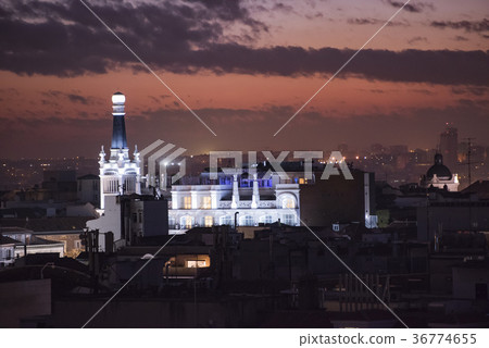 Madrid skyline 36774655