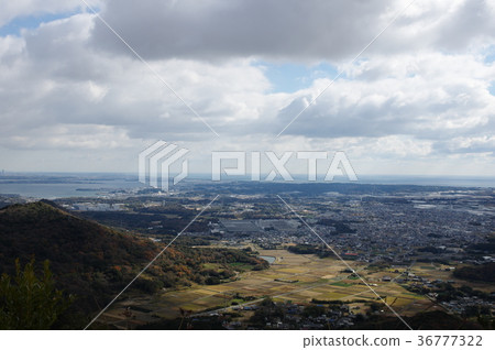 View from the Kosai mountain range mountain View from the Kosai mountain range mountain 36777322