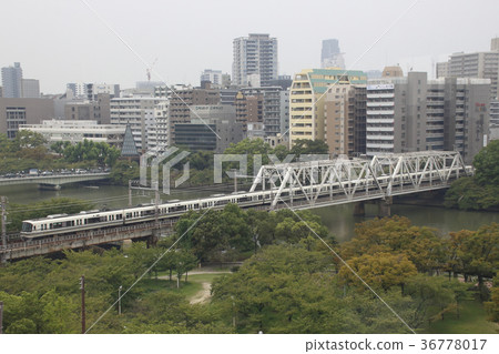Yamato Line 221 series directly through the Osaka Ring-way Line 36778017