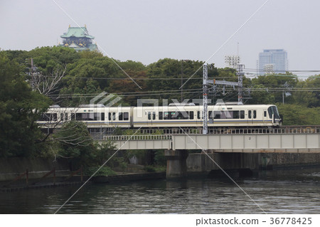 Yamato Line 221 series directly through the Osaka Ring-way Line 36778425