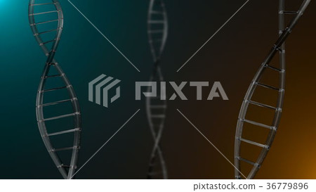 Abstract background with DNA 36779896