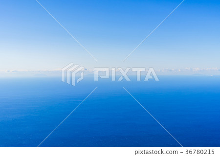 Background material The mountains seen far from the sea level 36780215