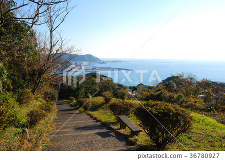 Landscape mountain park Scenery of Zushi city, Kanagawa prefecture Landscape mountain park Scenery of Zushi city, Kanagawa prefecture 36780927