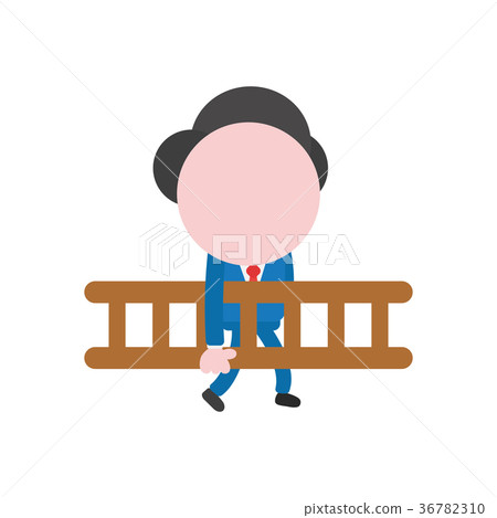 Vector faceless businessman character Vector faceless businessman character 36782310