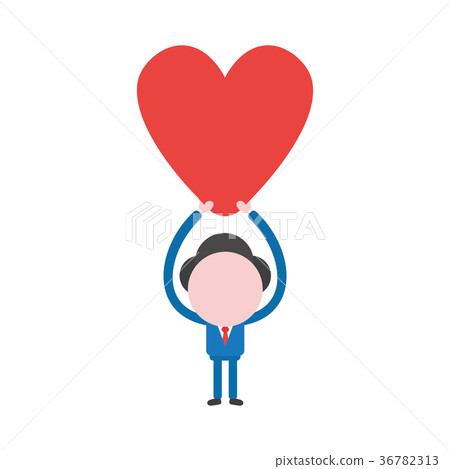 Vector faceless businessman character Vector faceless businessman character 36782313