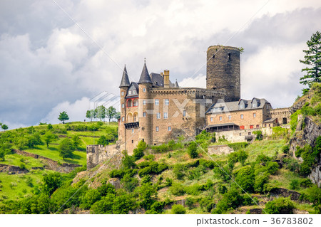 Katz Castle at Rhine Valley  36783802