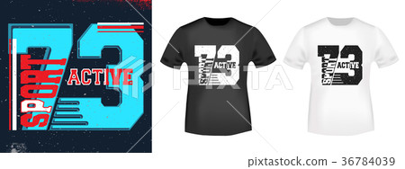 T-shirt print design 36784039