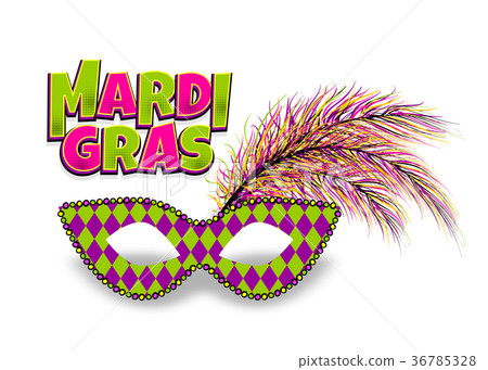 Mardi Gras comic book text 36785328