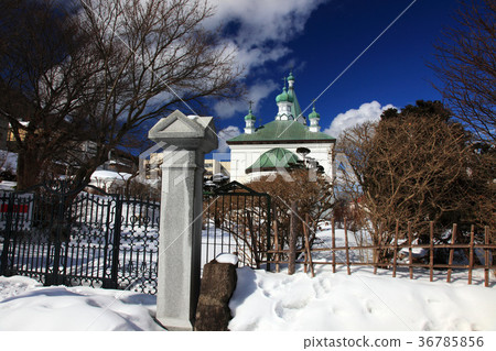 Harist orthodox church in winter 36785856
