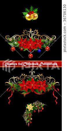 Christmas elements for your designs Christmas elements for your designs 36786130