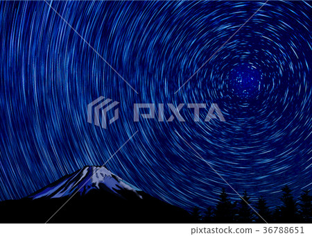 富士山和恆星的軌道 富士山和恆星的軌道 36788651