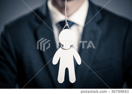 自殺，脖子形象 36789683