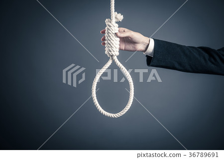 自殺，脖子形象 36789691