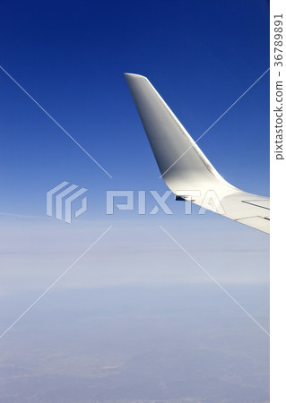 Wing, airplane 36789891