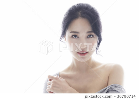 美麗的皮膚，臉 36790714